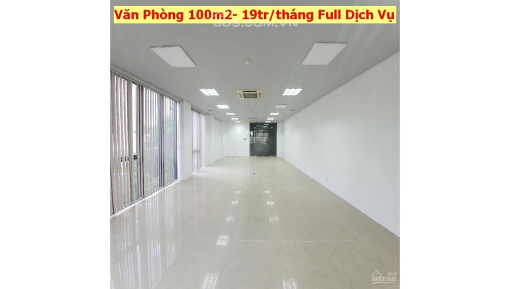 Cho thuê văn phòng phố Chùa Láng 100m2 - 20tr/tháng